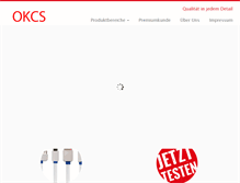 Tablet Screenshot of okcs.de